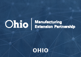 Ohio Manufacturing Extension Partnership logo that links to the MEP Center's one pager