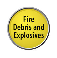 Fire Debris & Explosives lollipop