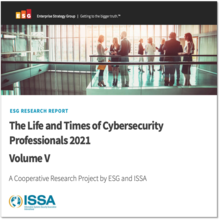 ISSA Life and Times of Cybersecurity Professionals