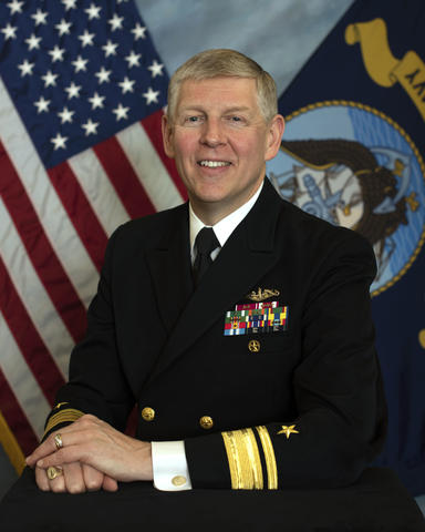 Bio Picture for RADM Lorin Selby; a keynote speaker to the MBE Summit 2019.