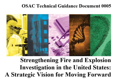 Cover of OSAC Technical Guidance Document 0005