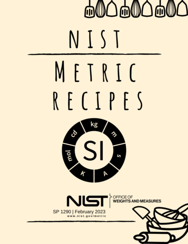 NIST Metric Recipes Thumbprint SP1290
