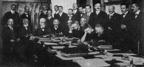 First Solvay Conference in 1911