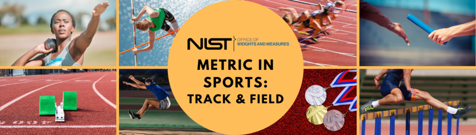 Metric in Sports - Track and Field Banner