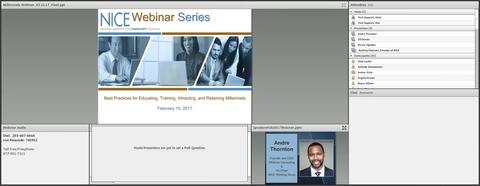 NICE Webinar Series:  Best Practices for Educating, Training, Attracting, and Retaining Millennials Thumbnail