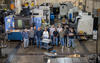 group portrait of the NIST machine shop crew