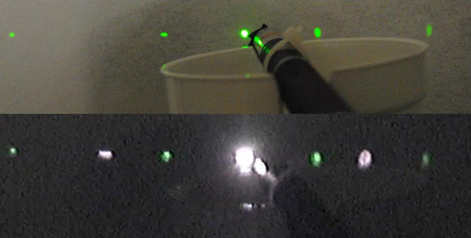 Beware the Dim Laser Pointer: NIST Researchers Measure High Infrared Power  Levels from Some Green Lasers