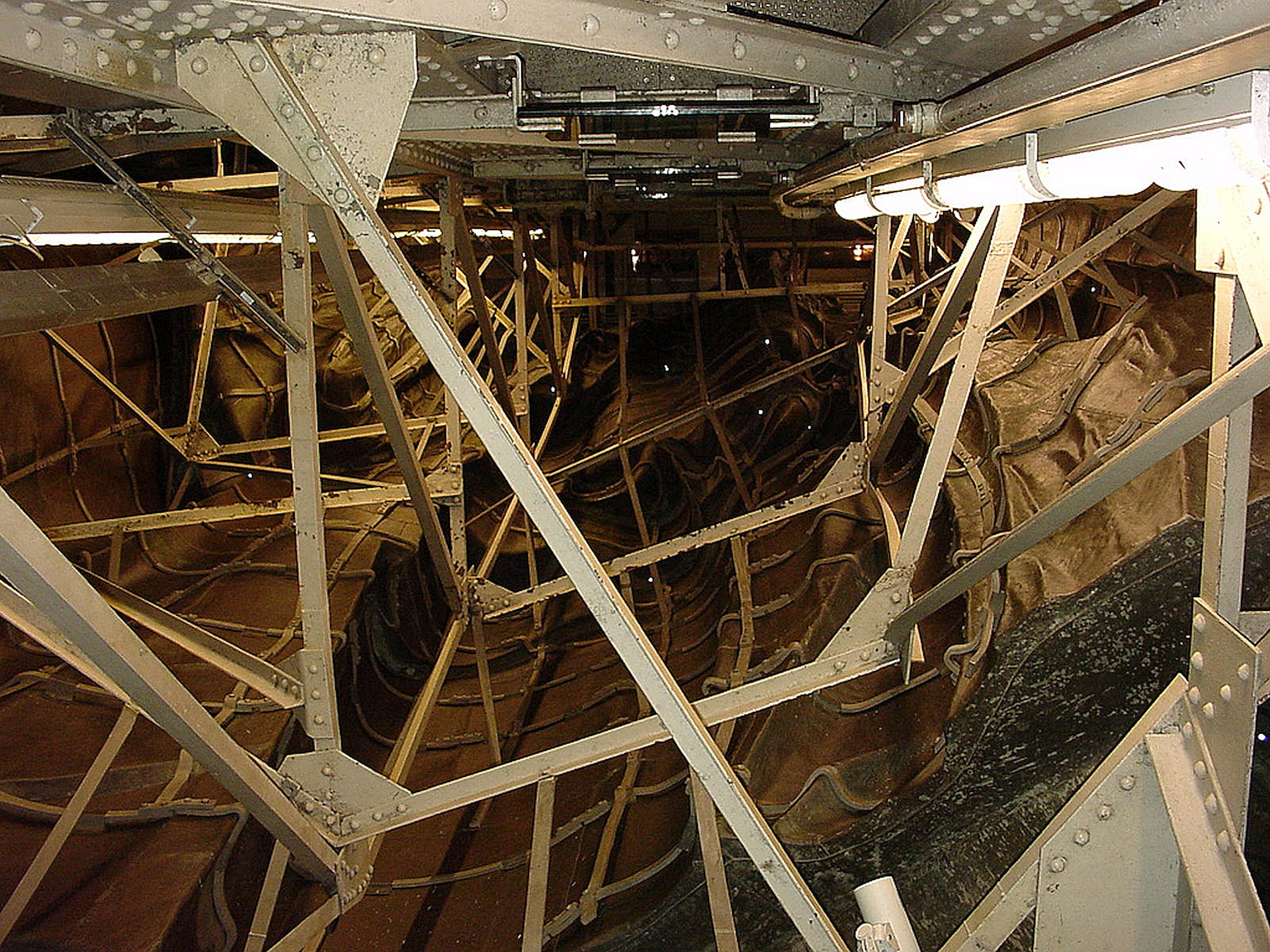 inside the statue of liberty