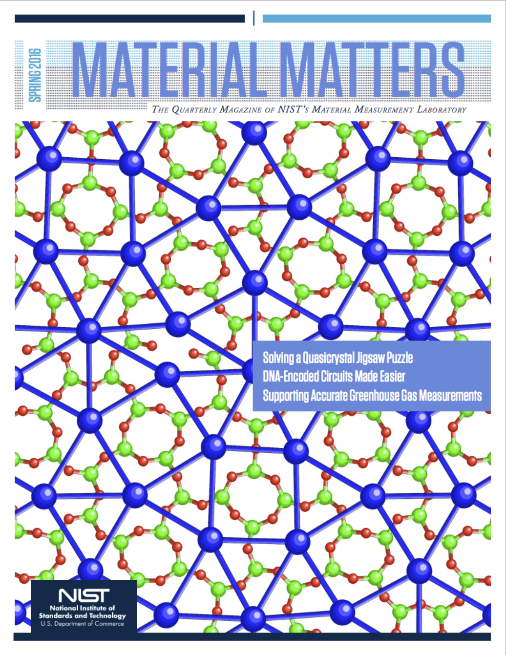 Material Matters Spring 2016 NIST