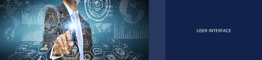 User Interface Portfolio Header