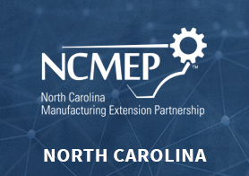 North Carolina Manufacturing Extension Partnership logo that links to the MEP Center's one pager