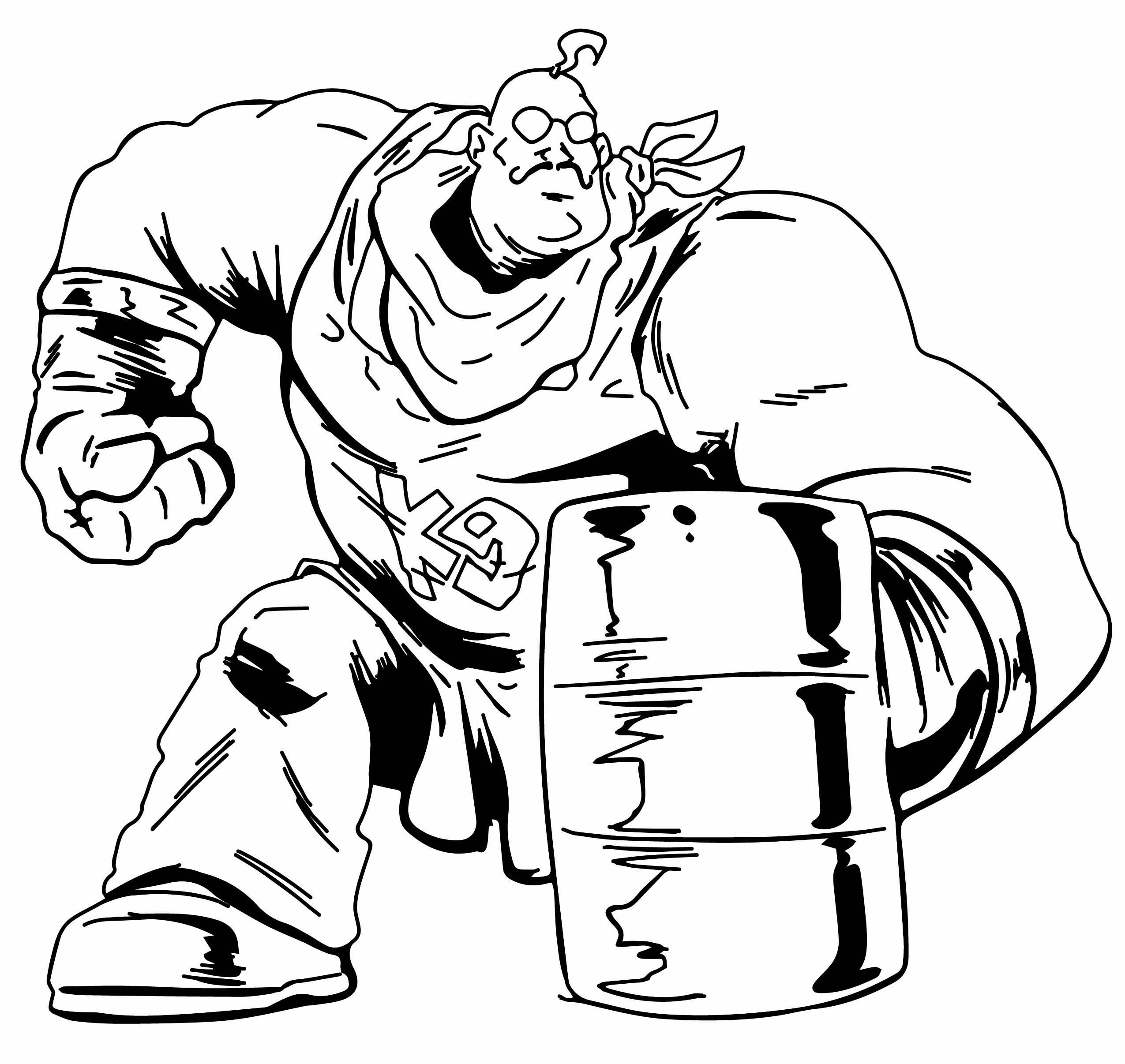 Superhero Coloring Pages Nist