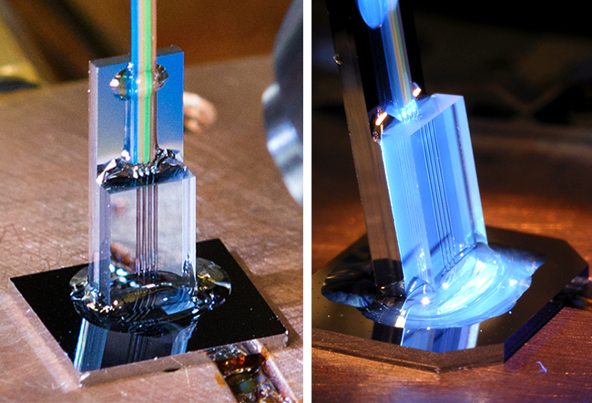 Photonic thermometer packages