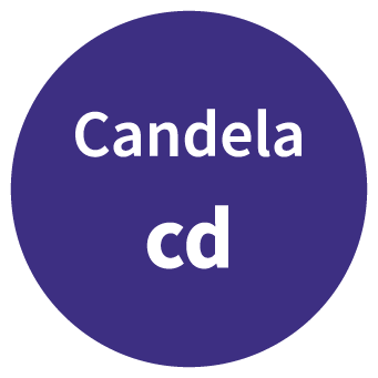 Candela SI Symbol Circle Graphic