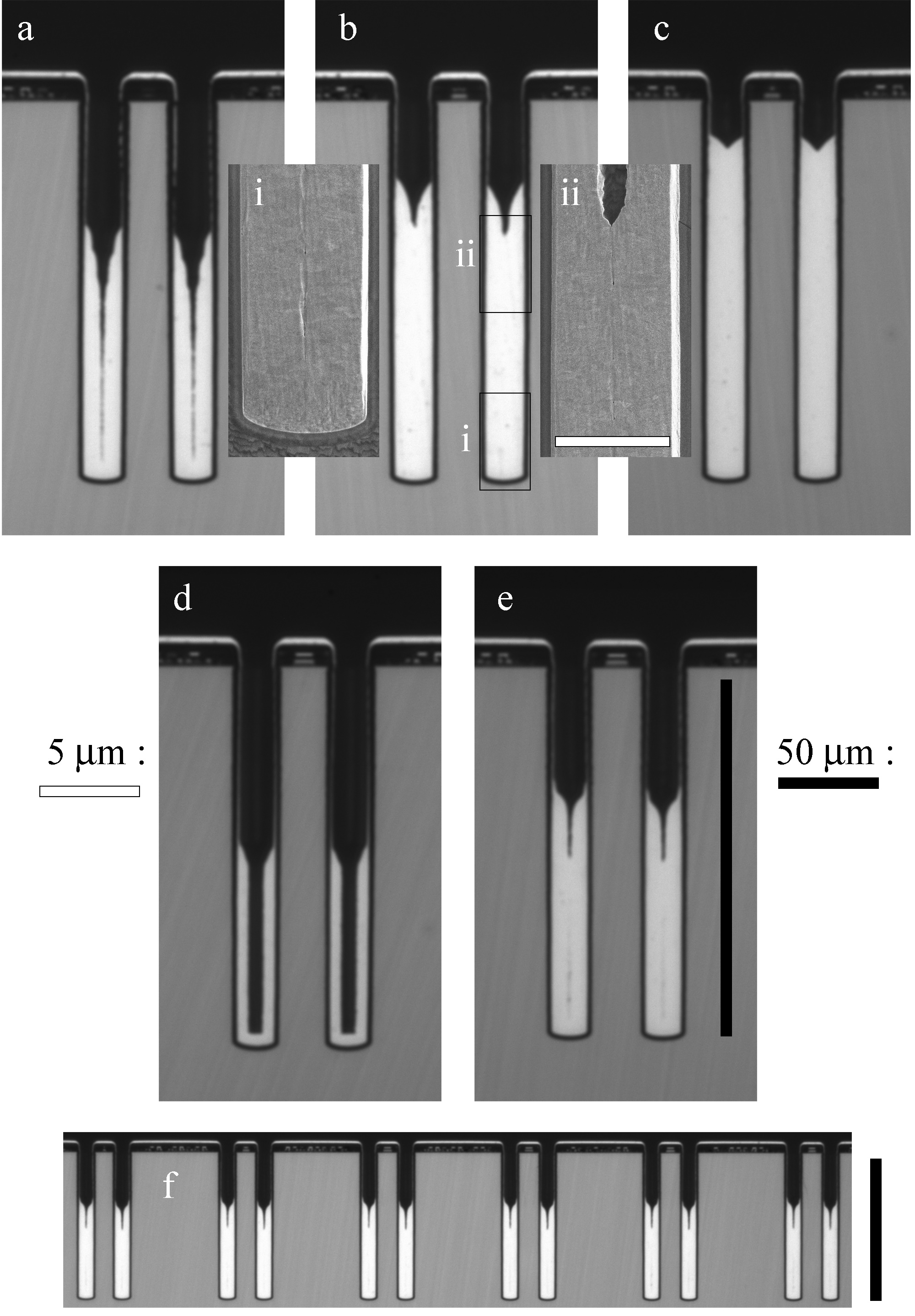 Line drawings for Superconformal Nickel Deposition for Hole Filling