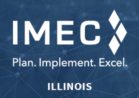 IMEC's logo that links to the MEP Center's page