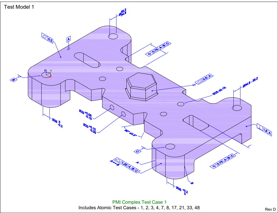 Nist Cad Models And Step Files With Pmi – QUPK