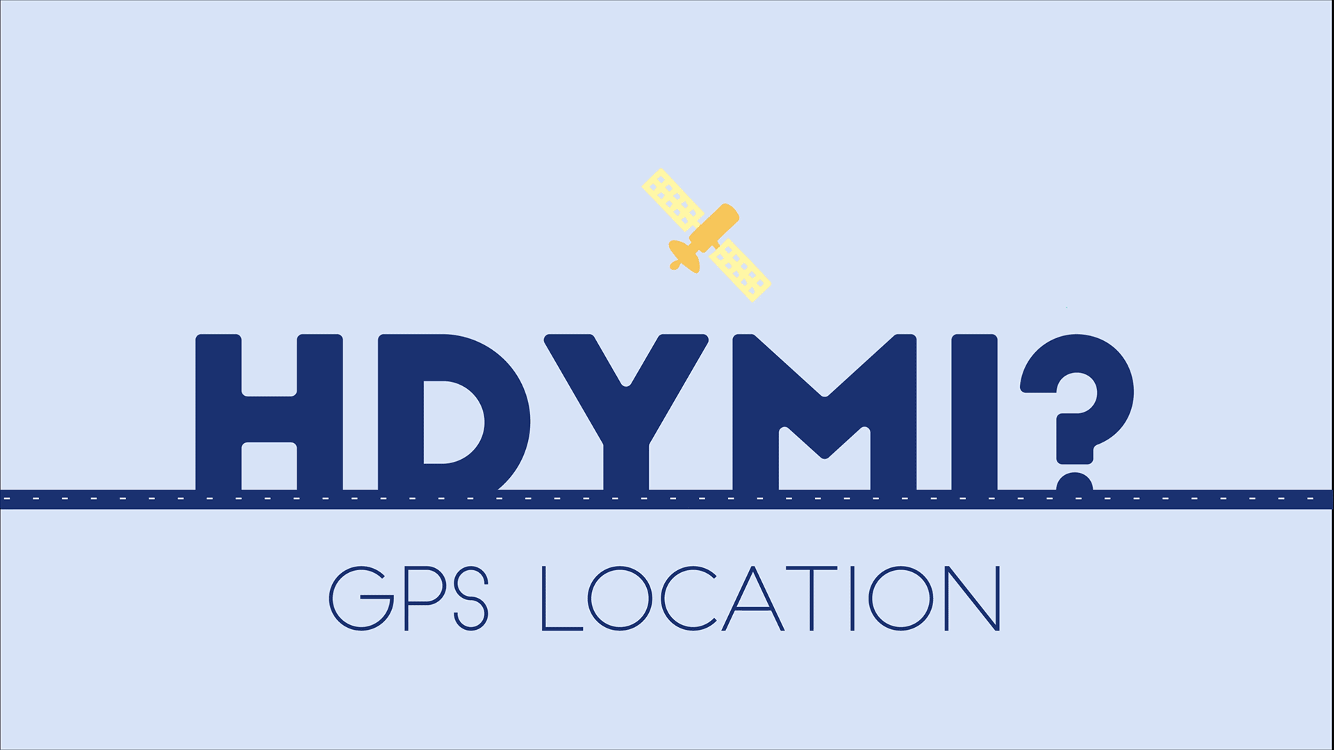 Animated GPS Banner Image