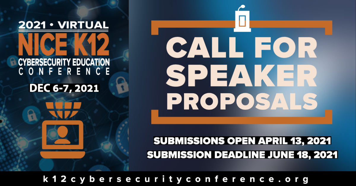 NICE K12 Conference Call for Proposals Image