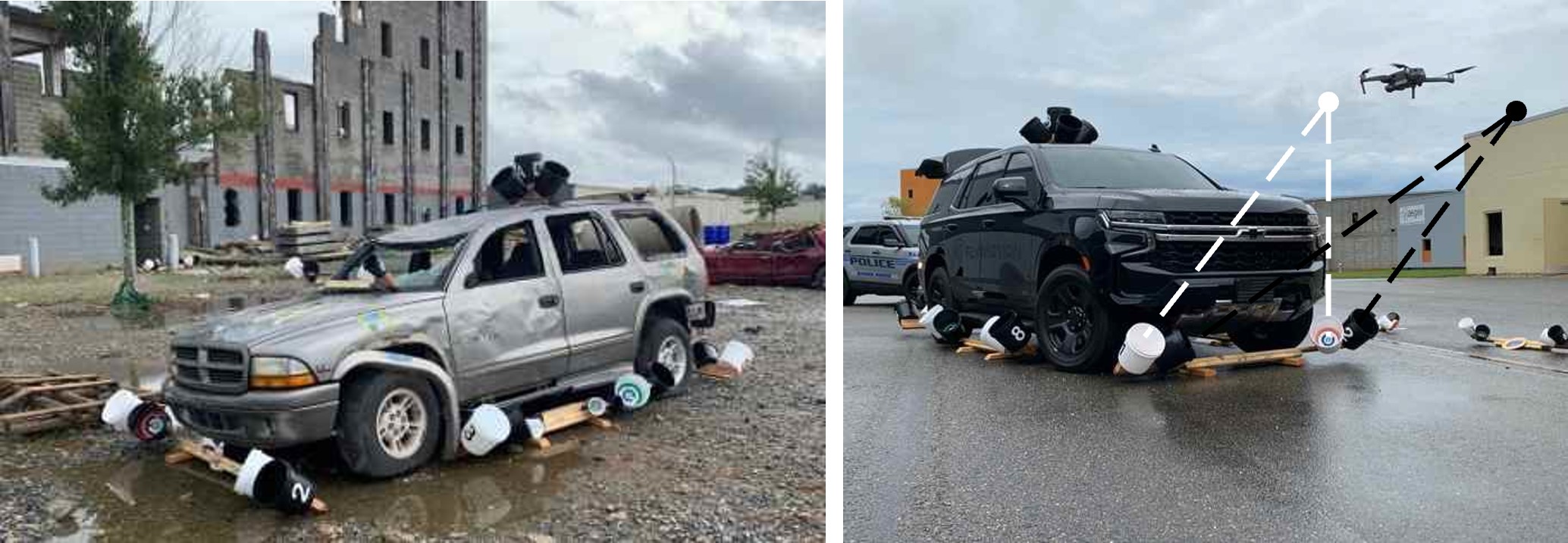 Obstructed Scenario: Vehicle Takedown