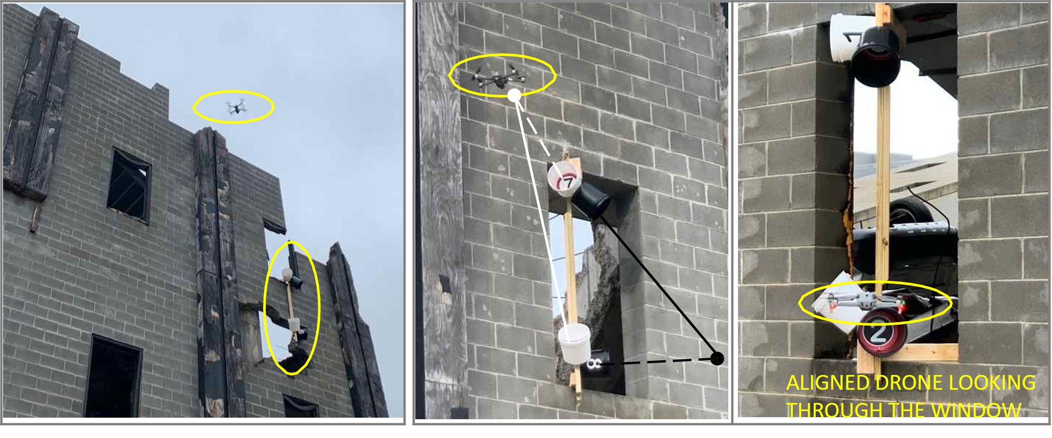 Obstructed Scenario: Structure Exterior Inspection