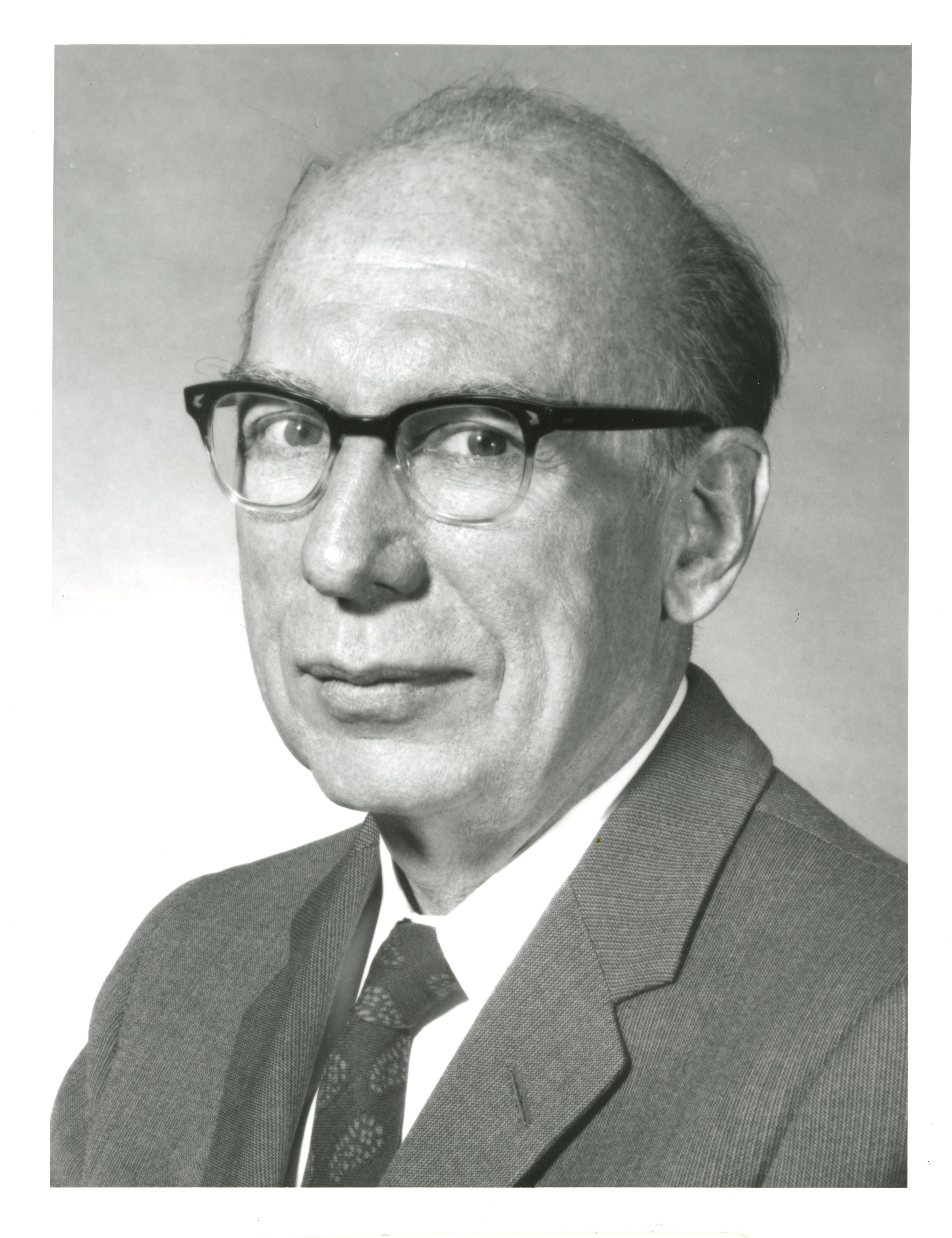Photograph of Charles P. Saylor, 1962.
