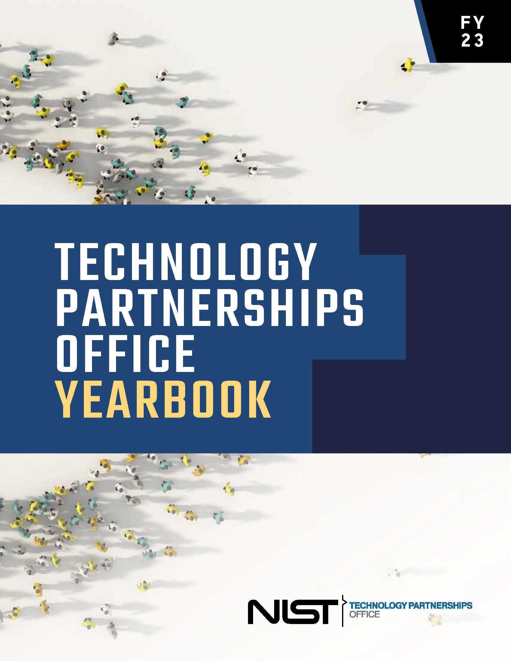 Fiscal Year 2023 Technology Parternships Office Yearbook Cover