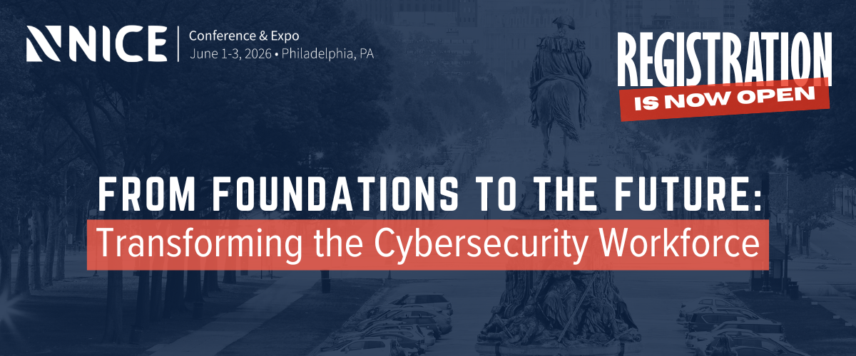 2026 NICE Conference Open Registration Banner