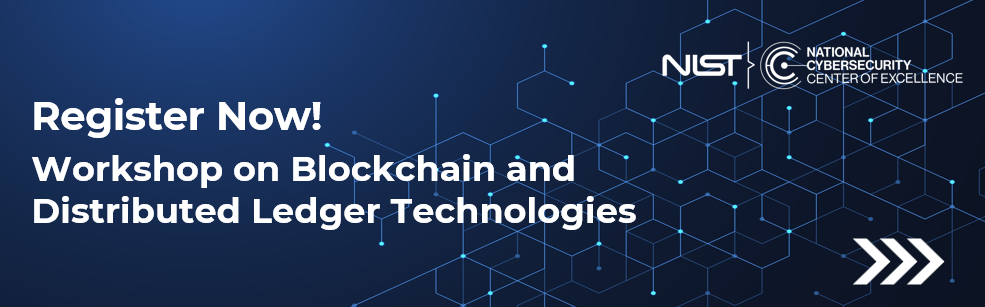 Register Now! Workshop on Blockchain and Distributed Ledger Technologies