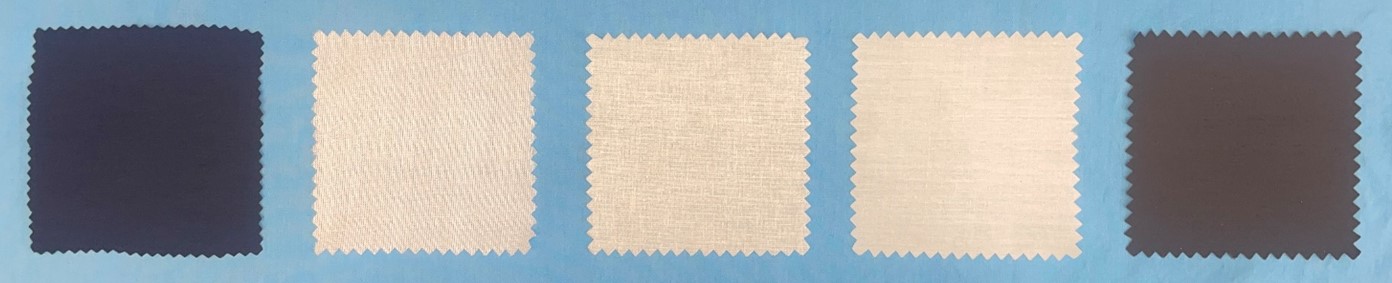 Research-Grade Test Materials (RGTM 10279) set fabric swatches