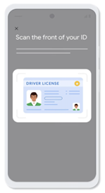 Mobile Driver's License Phone Screen