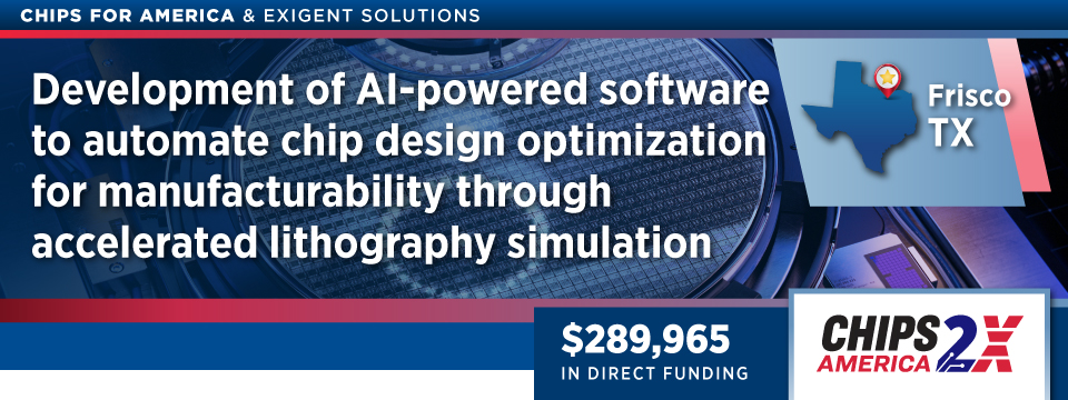 SBIR Exigent FriscoTX Award Page Banner