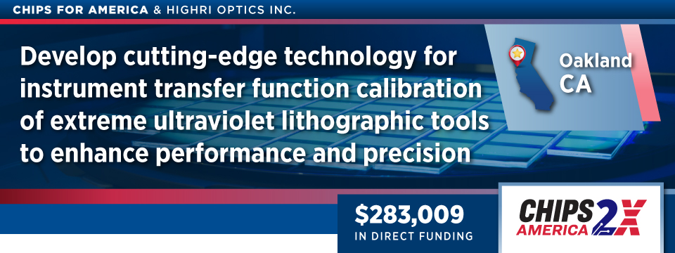 SBIR HighRI OaklandCA Award Page Banner