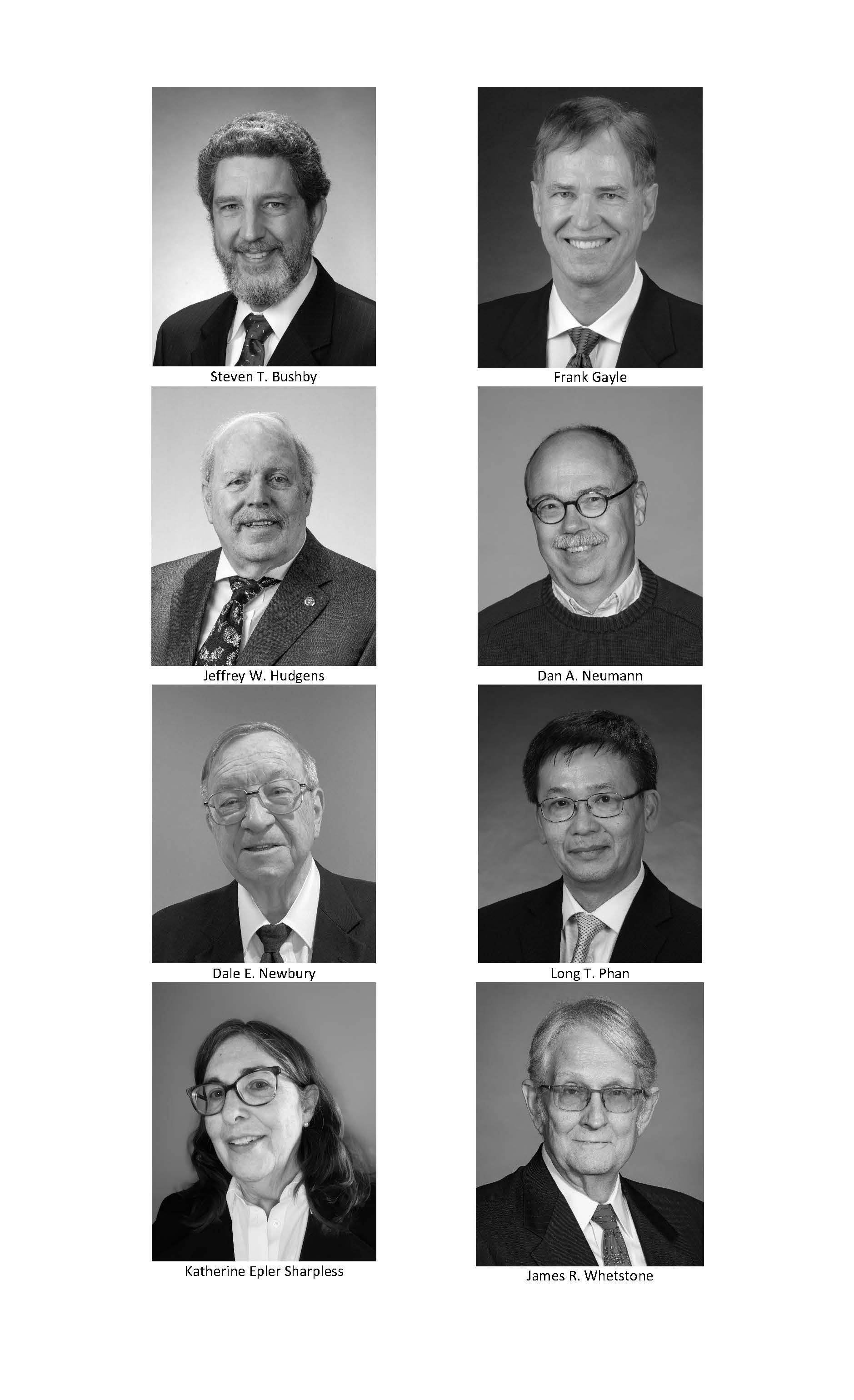 Composite photo of 2026 NIST Gallery of Distinguished Alumni Honorees