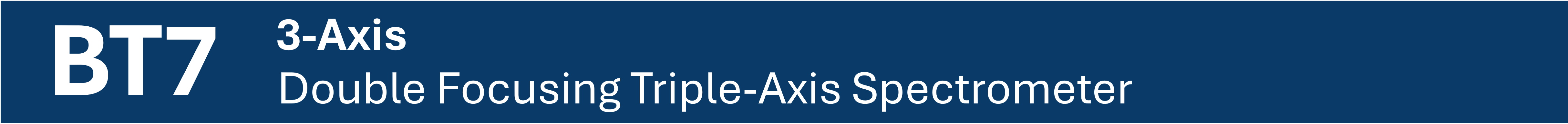 BT7 3-Axis Banner