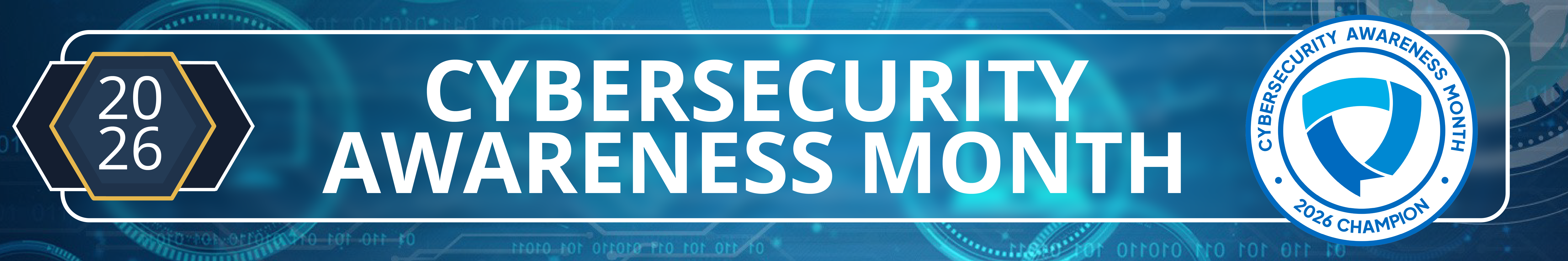Cybersecurity Awareness Month Web Banner