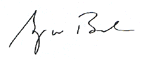 George Bush signature