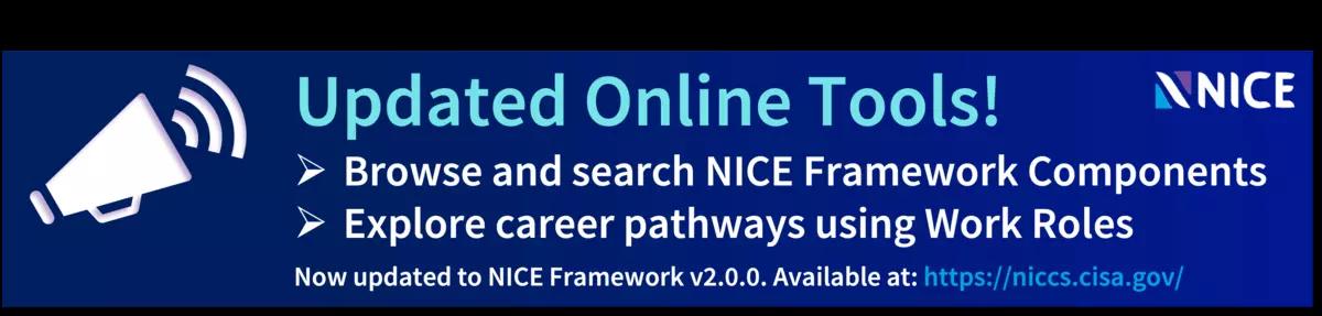 NICCS BANNER UPDATES