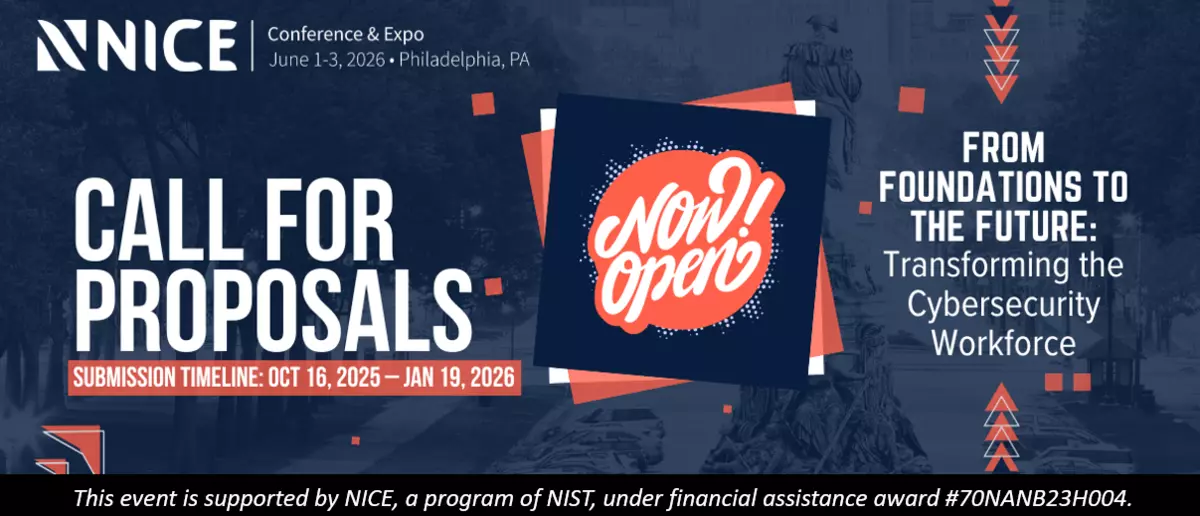 2026 NICE Conference CFP Hero Image