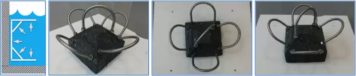Underwater Test Apparatus Cut Metal