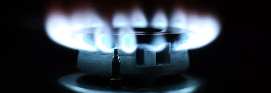 gas stove flame