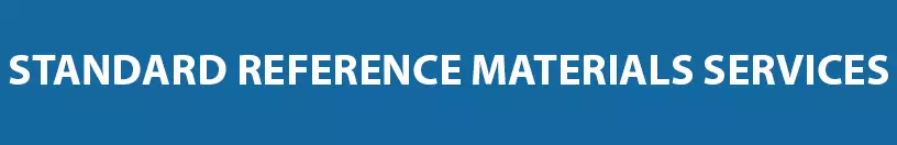 Standard Reference Material Services