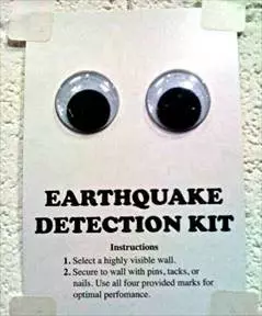 Googly eyes on a document