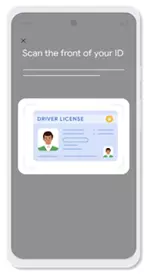 Mobile Driver's License Phone Screen