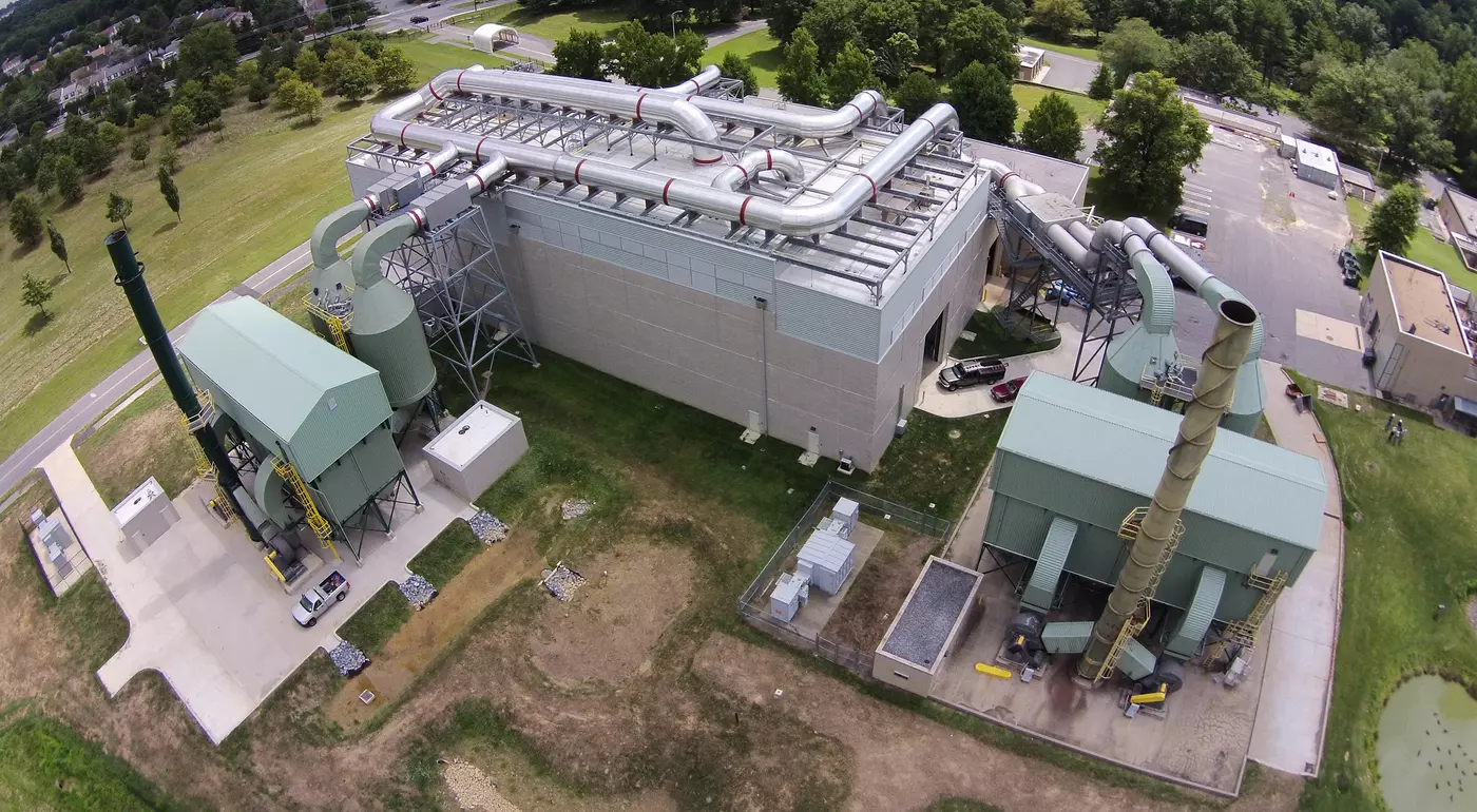 Ariel view of National Fire Research Facility