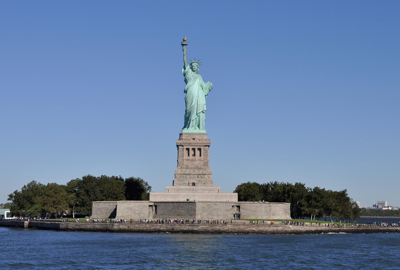 Photo of the Statue of Liberty