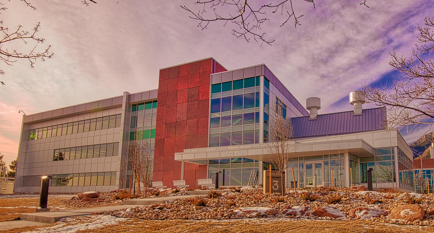 an external shot of a building