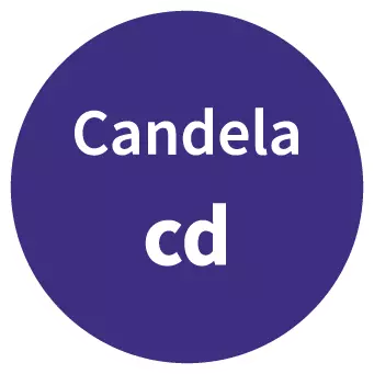 Candela SI Symbol Circle Graphic