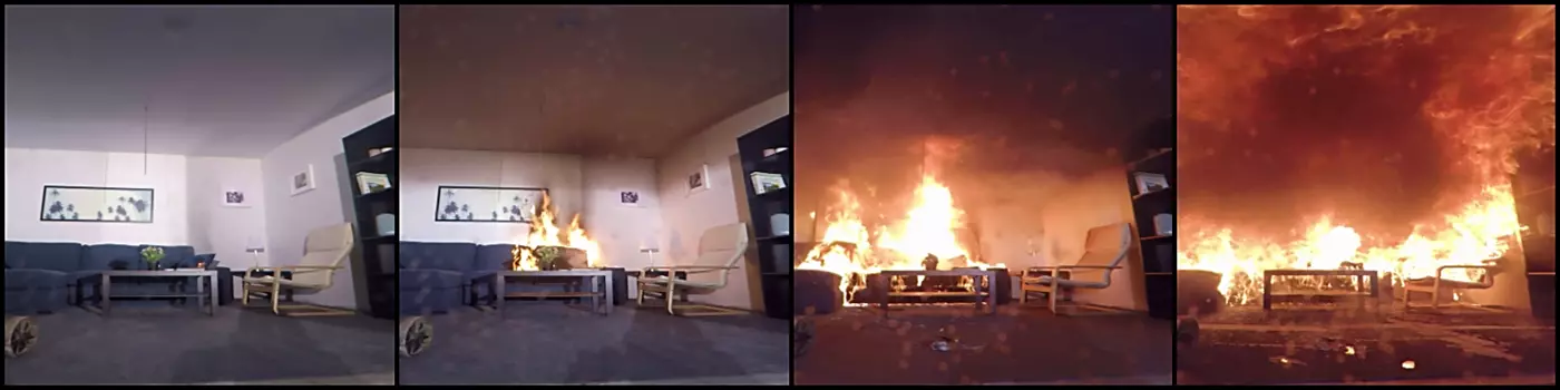 Sofa Fire Spread