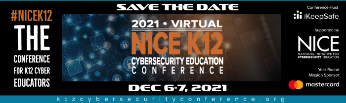 Save the Date for NICE K12 Conference Image
